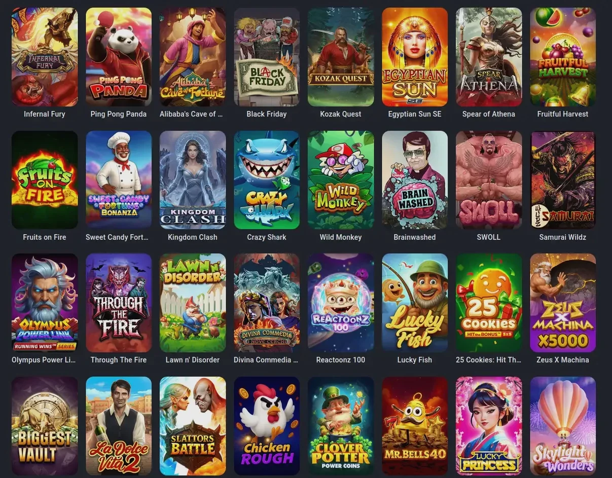 Игровой интерфейс Gizbo